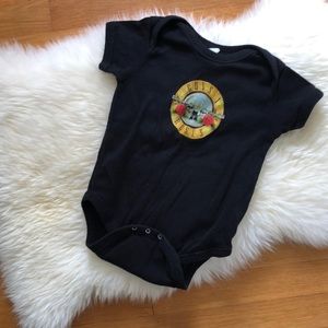 Guns N’ Roses onesie 18M.  3/$12